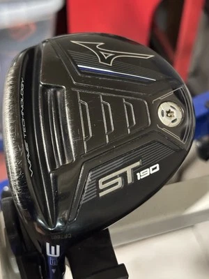 Left Handed Mizuno ST 190 15* 3 Wood Fujikura Atmos Stiff Graphite   - Image 1 of 4