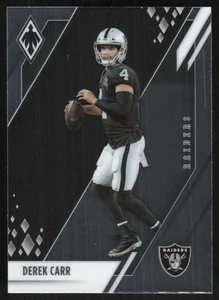 Derek Carr 2021 Panini Phoenix # 65 Las Vegas Raiders Base - Picture 1 of 2