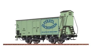 Brawa H0 49876 Gedeckter Güterwagen G10 "Staatl. Fachingen" DB Ep. III - Bild 1 von 1