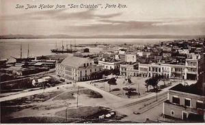 Puerto Rico - SAN JUAN - Harbor from San Cristobal - Publ. unknown - Picture 1 of 2