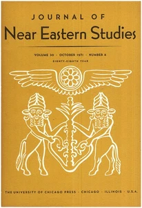 Journal of Near Eastern Studies (Vol 30, October 1971, No. 4) - Picture 1 of 2