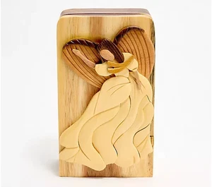 Carver Dans tanzender Engel Puzzle Box - NEU - H485009 - Bild 1 von 2