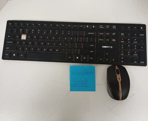 Cherry DW 9100 Slim Rechargeable Wireless Desktop Keyboard and Mouse Combo  READ - Picture 1 of 10
