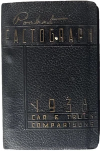 1938 Pocket Factograph Facts Book Car&Truck Comparisons - Ford V8,Lincoln-Zephyr - Bild 1 von 13