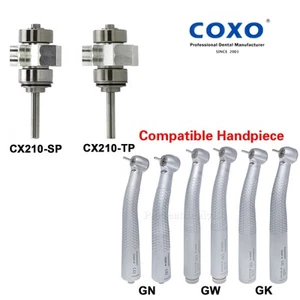 Rotor de turbina de cartucho dental para pieza de mano de fibra óptica de alta velocidad COXO CX207-G - Imagen 1 de 73