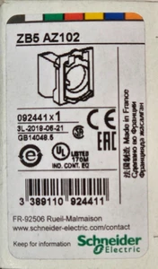 Schneider Electric ZB5AZ102 Push Button Contact Block - Picture 1 of 7