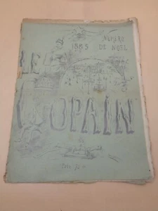 Journal LE COPAIN numéro de noël 1885 - Imagen 1 de 6