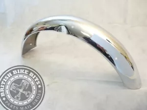 97-4439 Chrome Front Mudguard - Triumph T100/TR7/T140/T150 1973/74 - Picture 1 of 1