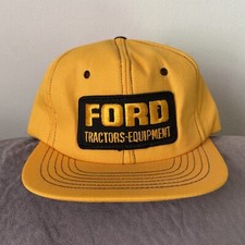 Vintage Ford Tractors Equipment Swingster Big Patch Snapback Trucker Hat