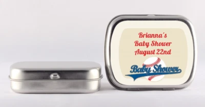 Pegatinas de hojalata Little Slugger Mint - Etiquetas de hojalata personalizadas como nuevas Foto 1 de 3