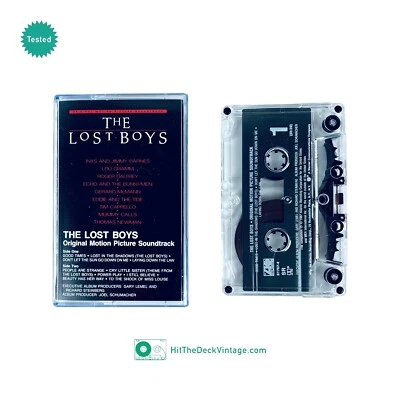 The Lost Boys Soundtrack Cassette Tape (1987) RARE US PROMO 80s TESTED - Image 1 of 3