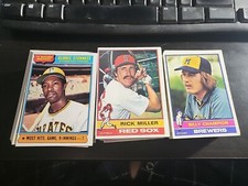 1976 Topps Baseball Commons EX to EX-MT You Pick Complete your set