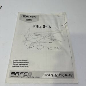 Horizon Eflite Pitts S-1S  Manual.   A1