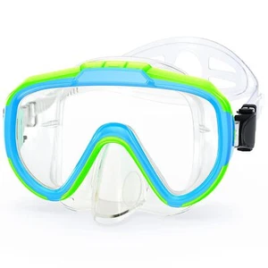 Norabidea Swim Goggles Adult Kids Anti Fog Swimming Goggles with Nose Cover N... - Picture 1 of 7