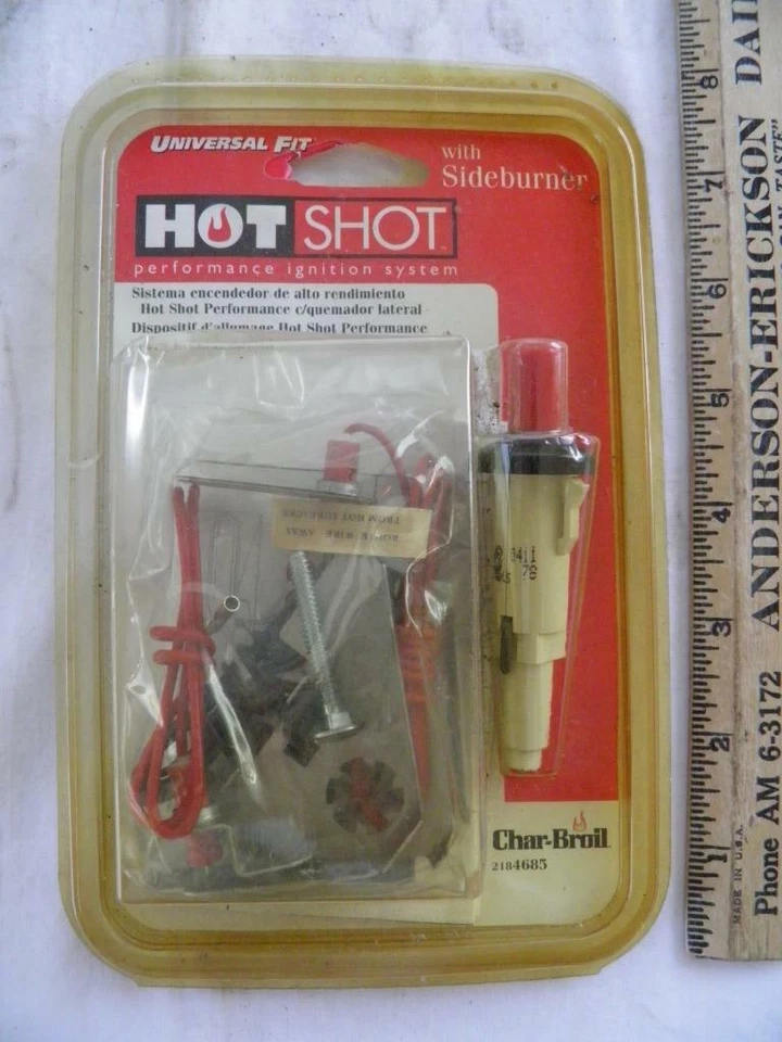 SISTEMA DE ENCENDIDO HOT SHOT PERFORMANCE CHAR-BROIL 4685-NUEVO EN PAQUETE Foto 1 de 1