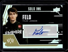Call Of Duty Upper Deck Solo Ink: FELO (Tyler Johnson) 2021 Trading Card