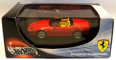 FERRARI 550 MARANELLO BARCHETTA - HOT WHEELS - 1:43 - Immagine 1 di 2