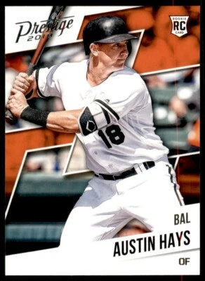 2018 Panini Chronicles Prestige Austin Hays Rookie Baltimore Orioles #9 - Image 1 of 2