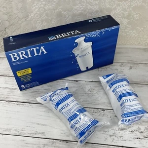 BRITA Water Pitcher Standard Replacement Filters Cartridges 5 pack NEW +2 - Picture 1 of 4