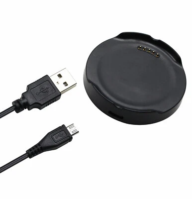 Smart Watch Charging Pad Cradle Dock Charger + Cable For LG Watch Urbane W150 - Image 1 of 3