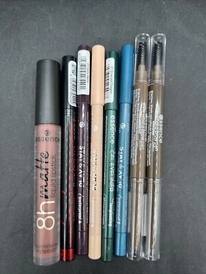 Essence Make Up Lot liquid lipstick & Brush liner, brow & Eyeliner gel Pens  New - Image 1 of 4