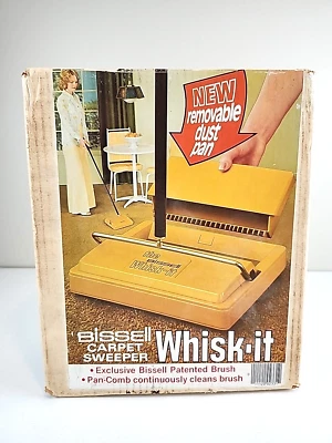 Vintage Bissell Sweep Easy Carpet Cleaner #2331 NEW In Box - Image 1 of 4