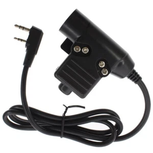Taktyczny adapter kabla klucza U94 PTT do radia Motorola Icom Yaesu Kenwood HYT HAM - Zdjęcie 1 z 25