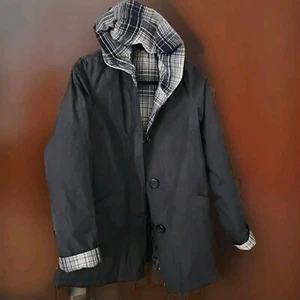 White Stag Women's Hooded Zip Jacket Black~size (4-6) - Picture 1 of 12