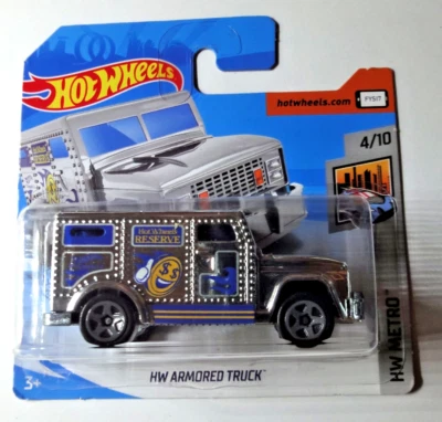 Hot Wheels - HW Camion Corazzato - Carta Breve - HW Metro 2020 - GHC43 - Immagine 1 di 2