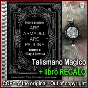 libri rari antichi di stregoneria magia salomonica esoterismo occultismo armadel - Picture 1 of 24