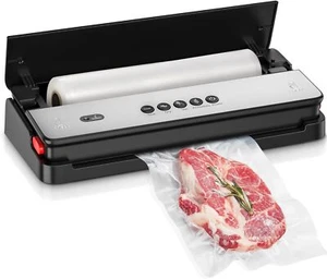 Bonsenkitchen Vacuum Sealer Machine, Multi-Functional Food Sealer, Built-in... - Picture 1 of 7