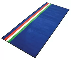 Bike-It ITALIAN FLAG Ducati/Aprilia/MV Motorbike Garage Pit Mat Floor Rug - Picture 1 of 1