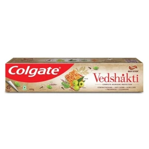 Colgate Swarna Vedshakti Toothpaste For Freshness, Diabetes and Bad Breath 100Gm - Picture 1 of 9