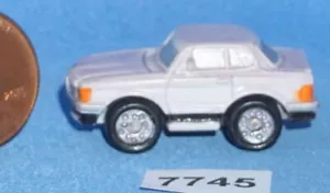 MICRO MACHINES MERCEDES - BENZ 450SLC Sun Color Changer PALE PINK Vintage Galoob - Picture 1 of 3