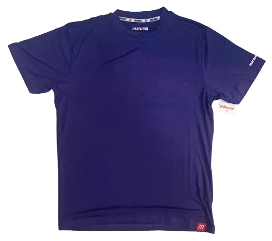MarucciYouth 圆领性能短袖球衣紫色 MATPFM-PR — 第 1/1 张图片