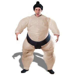Déguisement sumo gonflable costume avec coiffe