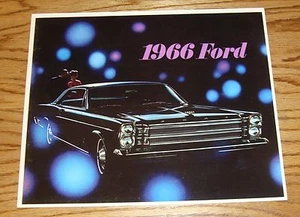 Brochure vendita Ford 1966 full size auto blu 66 LTD Galaxie Country Squire - Foto 1 di 2