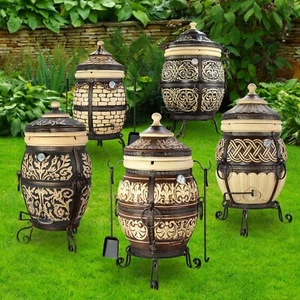 Tandoor Premium „All-in-One“ Keramik-, Schamott Ofen, Tandyt Grill Smoker BBQ - Bild 1 von 122