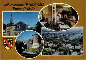 Namur Belgium Belgien ~1970 Café Restaruant PANORAMA Carte Postale AK ungelaufen - Picture 1 of 2