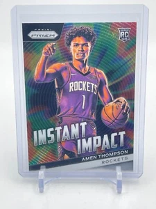 2023-2024 Panini Prizm 18 Amen Thompson "Impacto instantáneo" ¡Novato! - Imagen 1 de 2
