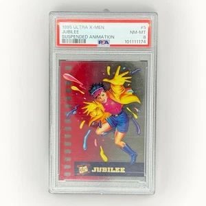 1995 Marvel Ultra X-Men Giubileo Animazione Sospesa PSA 8 Fleer Card #5 Donna - Foto 1 di 2