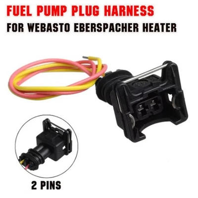 2Pin Heater Fuel Pump Plug Wire Harness Connector For Webasto-Eberspacher Heater - Image 1 of 4