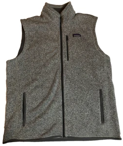 Patagonia Better Sweater Full Zip Vest Men's XXL Stonewash Grey - Picture 1 of 7
