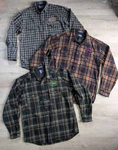 Lot of 3 Vintage Pendleton Wool Button Down Flannel Outdoor Shirt Men's XL Long  - Picture 1 of 9
