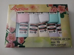 New Angelina Size 10 Ladies Panties 100% Cotton - Picture 1 of 3