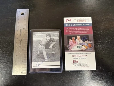 Bud Wilkinson JSA Signed College Photo Autograph Oklahoma Sooners OU Minnesota - Image 1 of 2