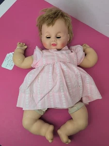 18 Zoll Vintage Vogue 1961 Baby Liebe Vinyl Baby Puppe plattiert Formen Baby Kopf BD - Bild 1 von 24