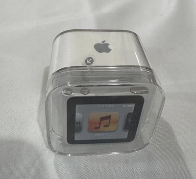 Apple iPod Nano 8 GB Plateado Modelo 6ta Generación Sellado de Fábrica A1366 2010 Nuevo en Caja Foto 1 de 4