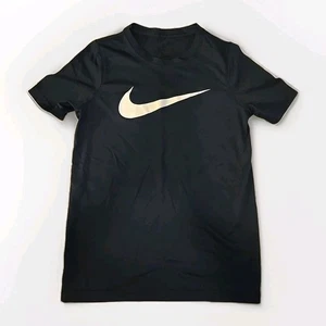 Nike Juvenil Pequeña AZUL MARINO DriFit Camisa Manga Corta Niños Camiseta Deportiva Logo Swoosh - Imagen 1 de 1