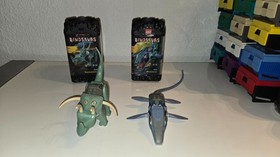 LEGO&reg; Dinosaurs 6721 and 6722 - Mosasaurus and Styracosaurus - Complete